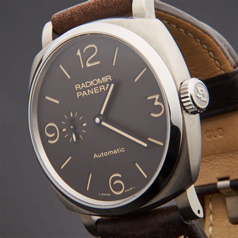 panerai radiomir 1940 3-days titanio pam 619|radiomir pam619 for sale.